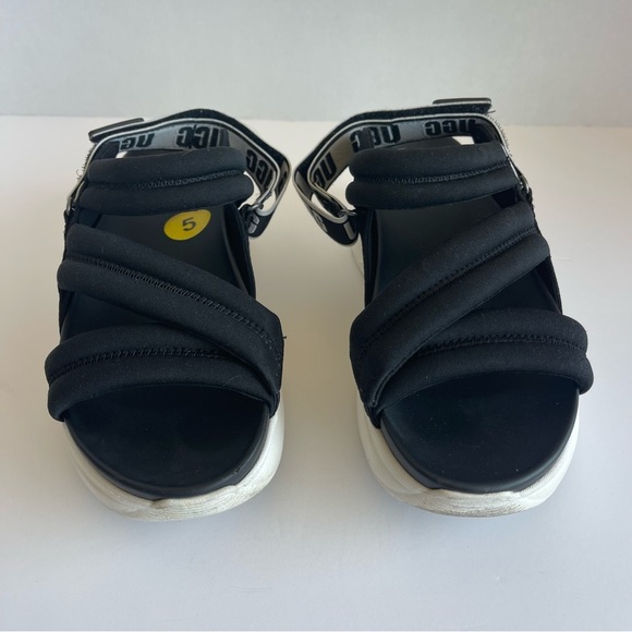 UGG LA Sun Women's Slingback Platform Sandals in Black Womens Size 5 - Picture 12 of 12